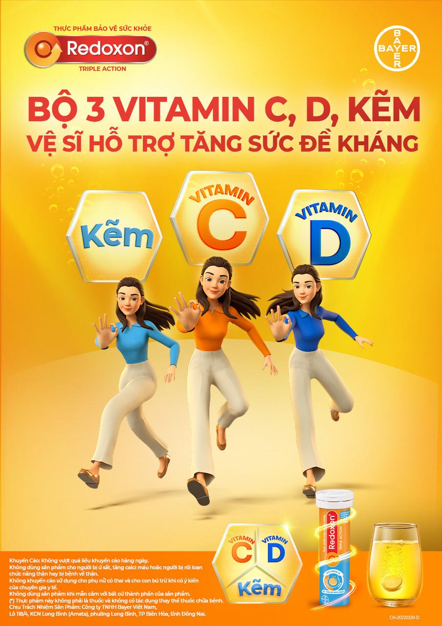 Redoxon and Redoxitos vitamin supplements for kids and adults